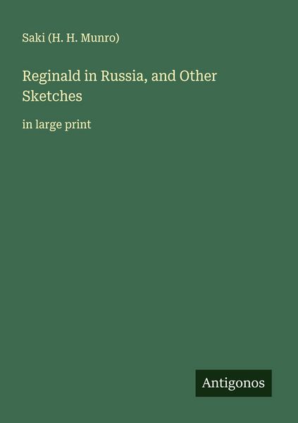 Produktbild: Reginald in Russia, and Other Sketches