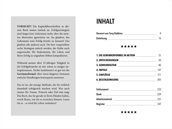 Produktbild: Die Gewinnerformel