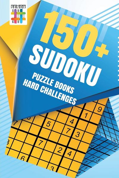 Produktbild: 150+ Sudoku Puzzle Books Hard Challenges