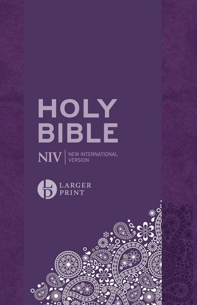 Produktbild: NIV Larger Print Personal Purple Soft-Tone Bible