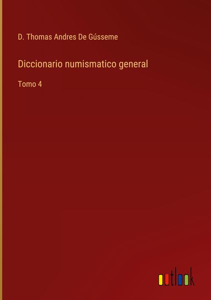 Produktbild: Diccionario numismatico general