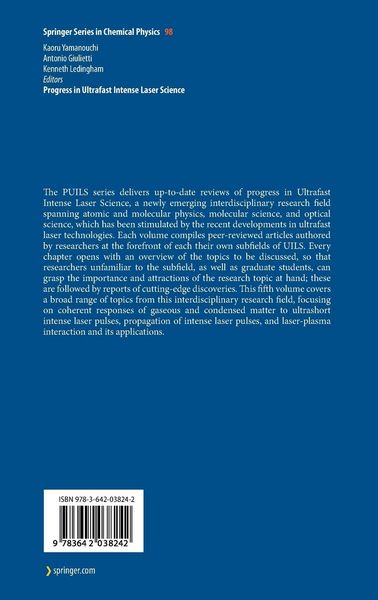 Produktbild: Progress in Ultrafast Intense Laser Science