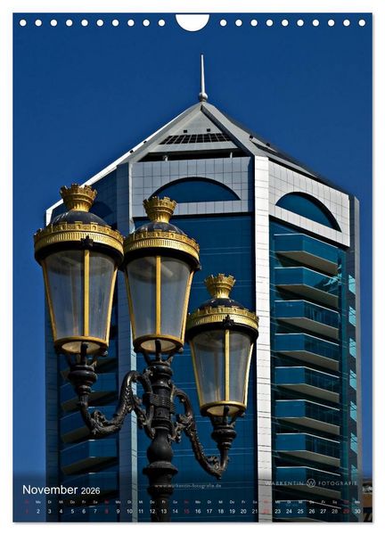 Produktbild: Grenzenloses Dubai (Wandkalender 2026 DIN A4 hoch), CALVENDO Monatskalender