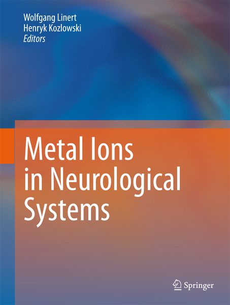 Produktbild: Metal Ions in Neurological Systems
