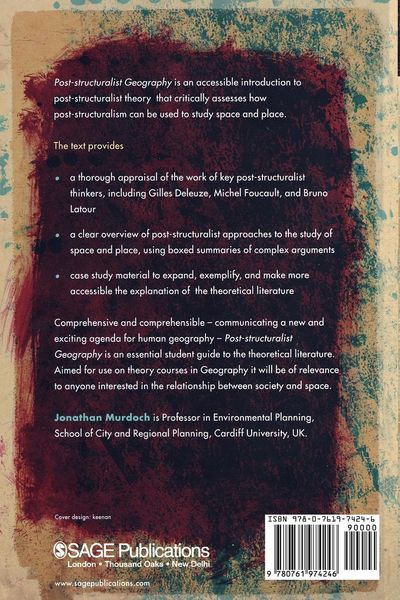 Produktbild: Post-structuralist Geography