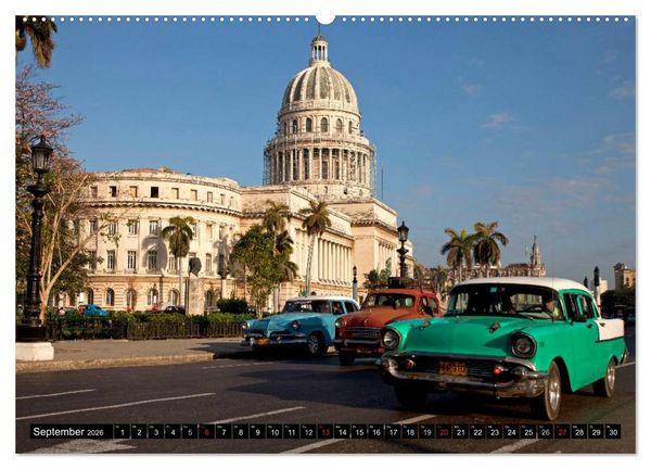 Produktbild: Classic Cars of Cuba (Wandkalender 2026 DIN A2 quer), CALVENDO Monatskalender