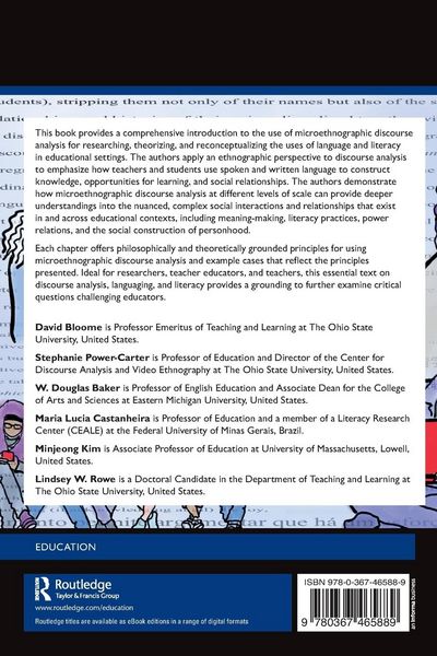 Produktbild: Discourse Analysis of Languaging and Literacy Events in Educational Settings