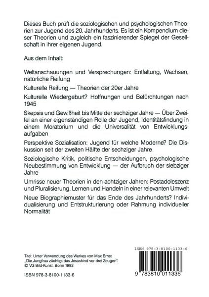 Produktbild: Jugend vor der Moderne