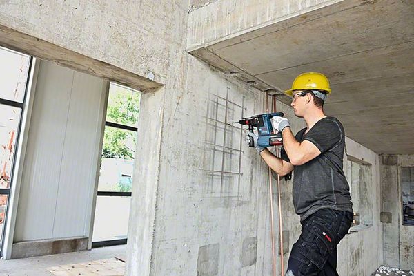 Produktbild: Bosch Professional GBH 18V-26F + GDE SDS-Plus-Akku-Bohrhammer 18 V Li-Ion ohne Akku, ohne Ladeger&auml;t, inkl. Koffer
