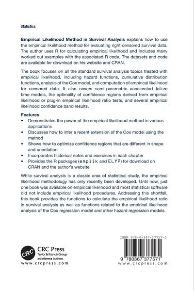 Produktbild: Empirical Likelihood Method in Survival Analysis