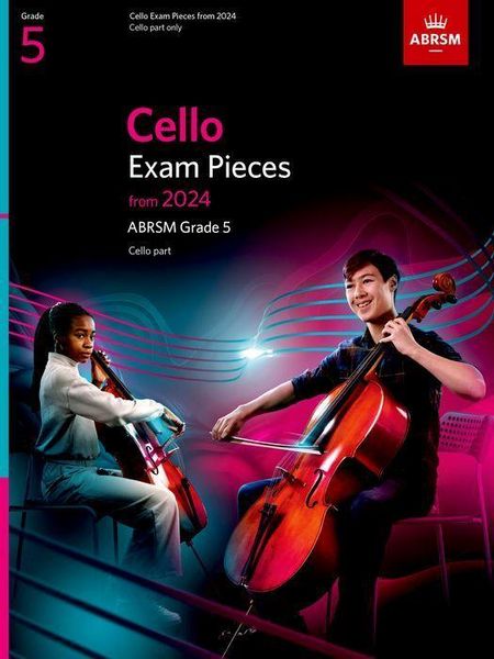 Produktbild: Cello Exam Pieces from 2024, ABRSM Grade 5, Cello Part