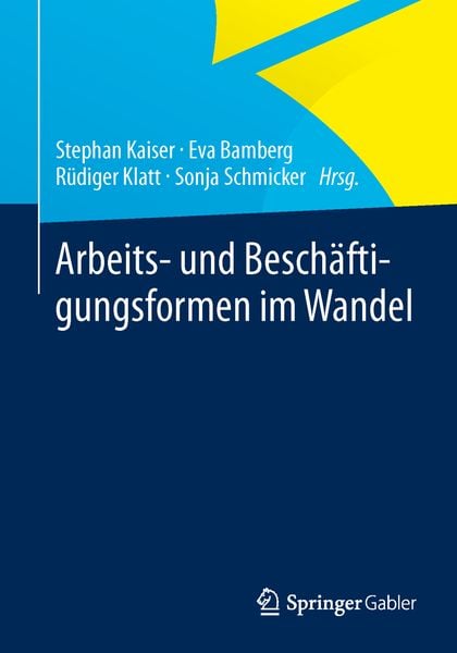Produktbild: Arbeits- und Besch&auml;ftigungsformen im Wandel