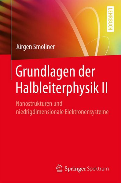 Produktbild: Grundlagen der Halbleiterphysik II