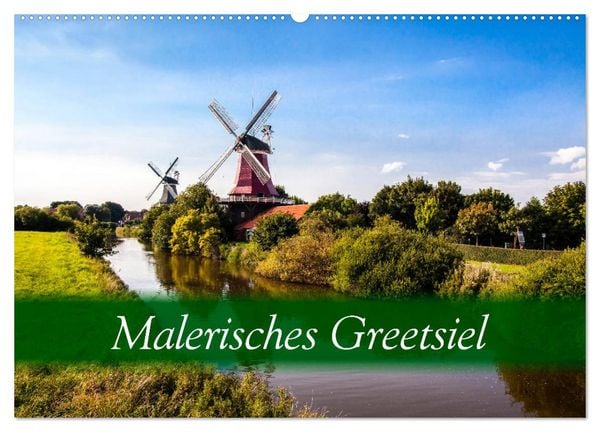 Produktbild: Malerisches Greetsiel (Wandkalender 2026 DIN A2 quer), CALVENDO Monatskalender