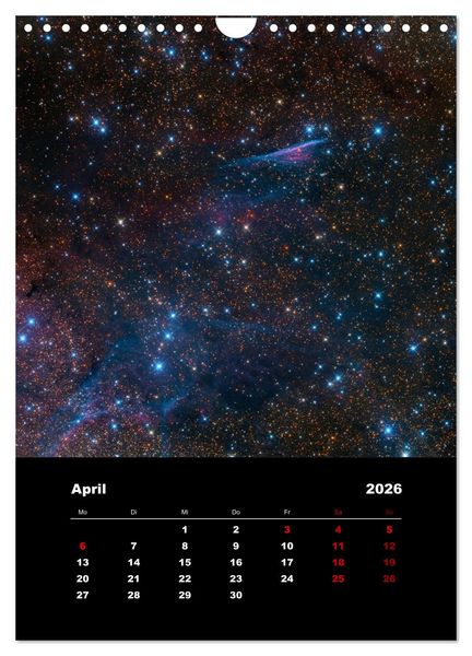 Produktbild: Das Universum (Wandkalender 2026 DIN A4 hoch), CALVENDO Monatskalender