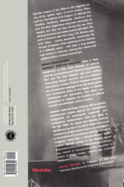 Produktbild: Weimar Cinema and After