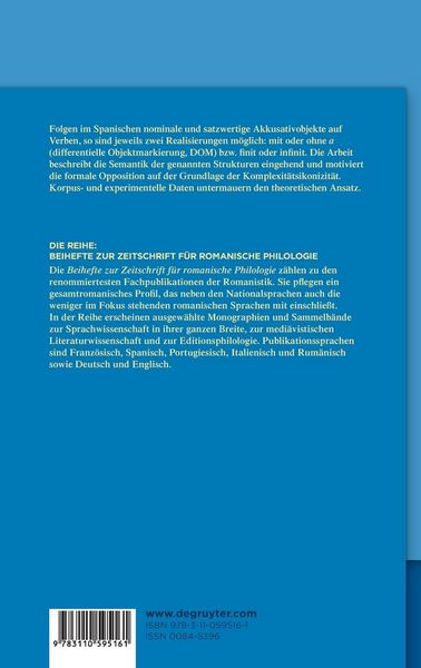 Produktbild: Der Verbalanschluss im Spanischen