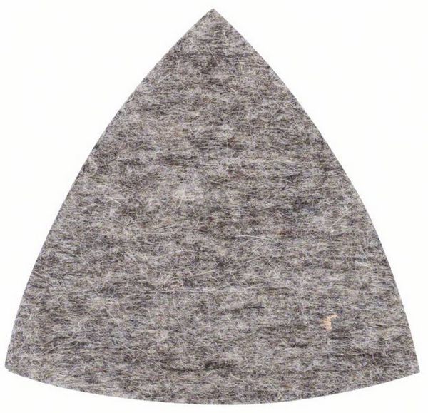 Bosch Accessories 2608613016 Polierfilz für Dreieckschleifer und Multi-Cutter, hart, Klett, 93 mm 93 mm 1 St.