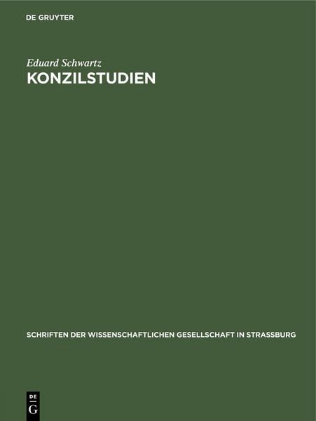 Produktbild: Konzilstudien