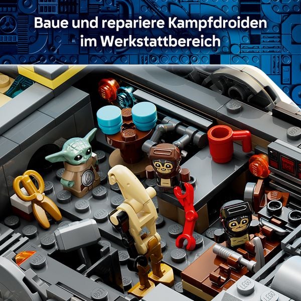 Produktbild: LEGO Star Wars 75445 Sternenschiff der Anzellaner, Modellbau f&uuml;r Kinder