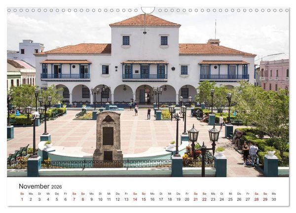 Produktbild: Postkarten aus Kuba (Wandkalender 2026 DIN A3 quer), CALVENDO Monatskalender