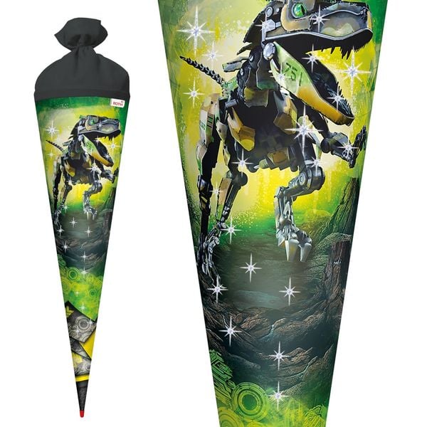 Produktbild: Motivschult&uuml;te 70cm, Robo-Rex, Effekt