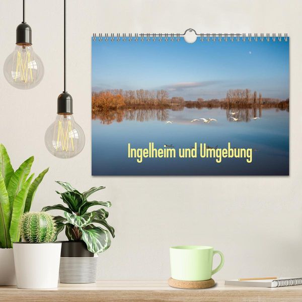 Produktbild: Ingelheim und Umgebung (Wandkalender 2026 DIN A4 quer), CALVENDO Monatskalender