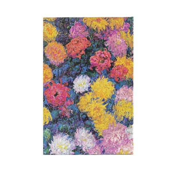 Produktbild: Hardcover Notizbuch, Monets Chrysanthemen, Mini, Unliniert
