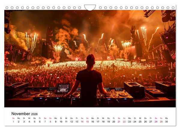 Produktbild: Festival Time (Wandkalender 2026 DIN A4 quer), CALVENDO Monatskalender