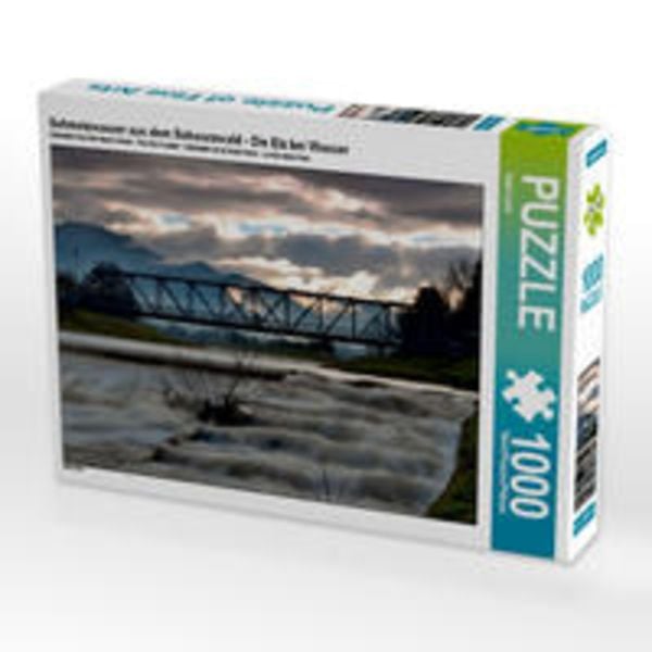 CALVENDO Puzzle Schmelzwasser aus dem Schwarzwald - Die Elz bei Wasser 1000 Teile Lege-Größe 64 x 48 cm Foto-Puzzle Bild von Ingo Laue