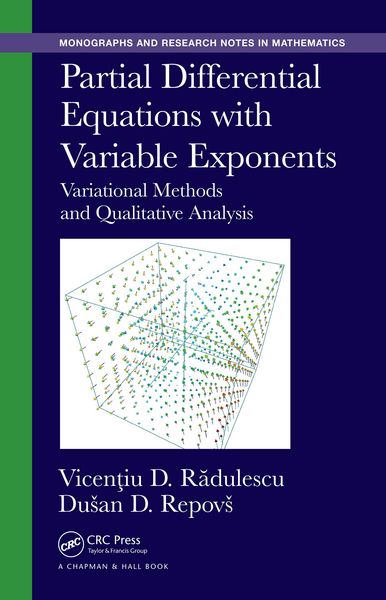 Produktbild: Partial Differential Equations with Variable Exponents