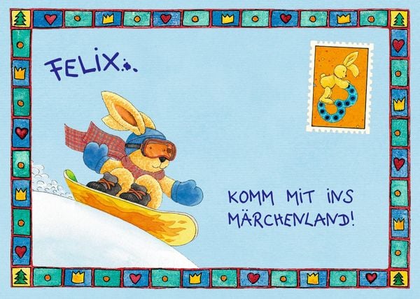 Produktbild: Briefbuch: 24 Adventsbriefe von Felix