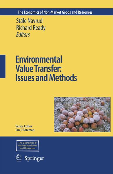 Produktbild: Environmental Value Transfer: Issues and Methods