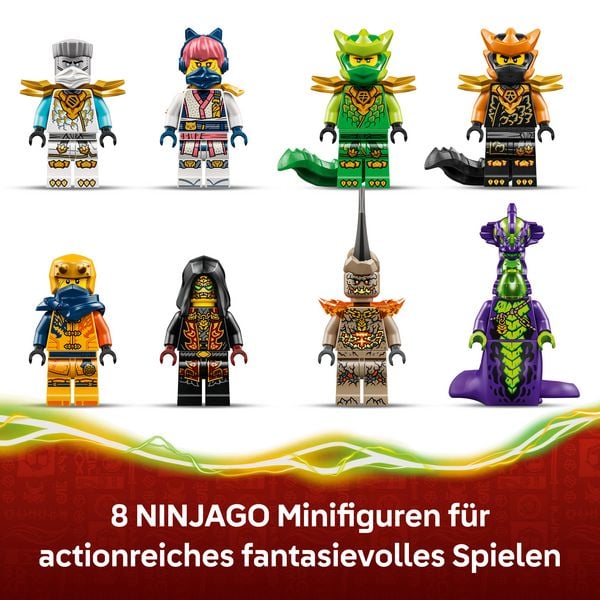 Produktbild: LEGO NINJAGO 71859 Der Drache des Lebens, Spielzeugdrache, Spielzeug