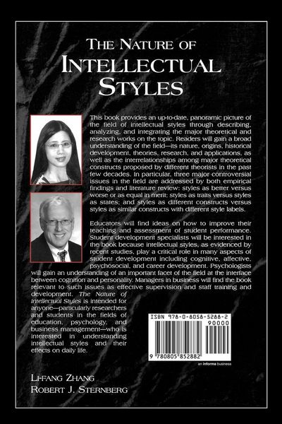 Produktbild: The Nature of Intellectual Styles