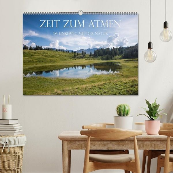 Produktbild: Zeit zum Atmen - im Einklang mit der Natur (Wandkalender 2027 DIN A2 quer), CALVENDO Monatskalender