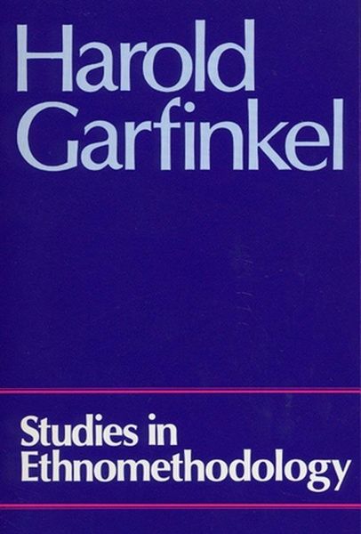 Produktbild: Studies in Ethnomethodology