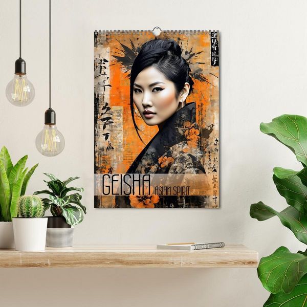 Produktbild: Geisha - Asian Spirit (Wandkalender 2027 DIN A3 hoch), CALVENDO Monatskalender