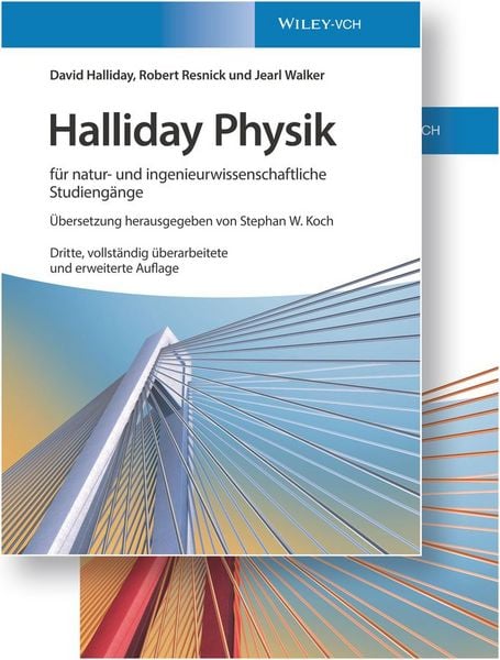 Produktbild: Halliday Physik f&uuml;r natur- und ingenieurwissenschaftliche Studieng&auml;nge
