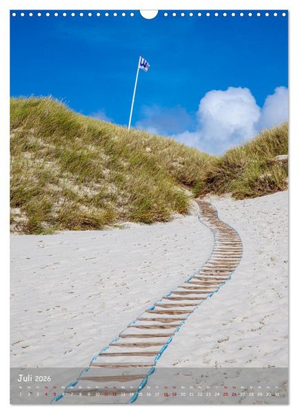 Produktbild: Nordfriesland, Zwischen St. Peter Ording und Sylt (Wandkalender 2026 DIN A3 hoch), CALVENDO Monatskalender