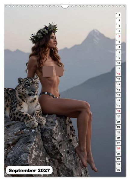 Produktbild: Wilde Kronen (Wandkalender 2027 DIN A3 hoch), CALVENDO Monatskalender