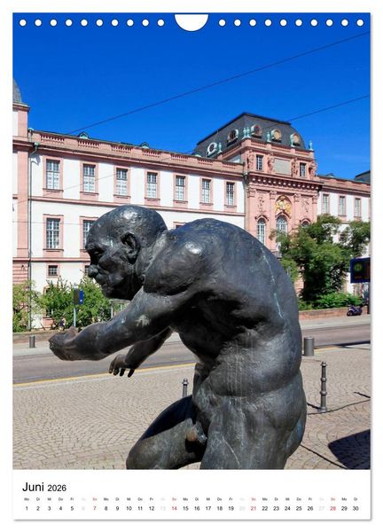 Produktbild: Darmstadt 2026 Bilder vom Frankfurter Taxifahrer Petrus Bodenstaff (Wandkalender 2026 DIN A4 hoch), CALVENDO Monatskalender