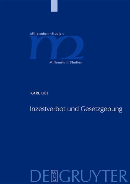 Produktbild: Inzestverbot und Gesetzgebung