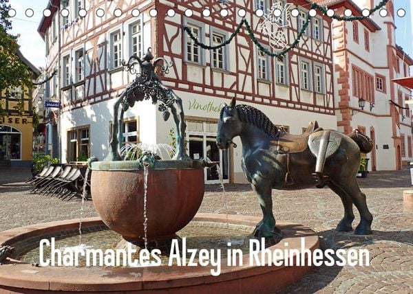 Produktbild: Charmantes Alzey in Rheinhessen (Tischkalender 2022 DIN A5 quer)