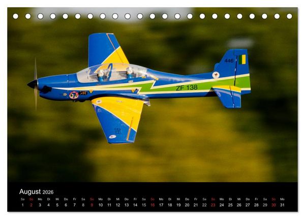 Produktbild: Dies und das vom Modellflugplatz (Tischkalender 2026 DIN A5 quer), CALVENDO Monatskalender