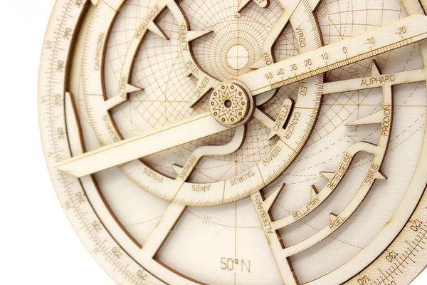 Produktbild: Bausatz Astrolabium (Deutsche Anleitung)