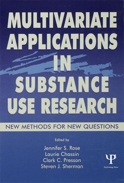 Produktbild: Multivariate Applications in Substance Use Research