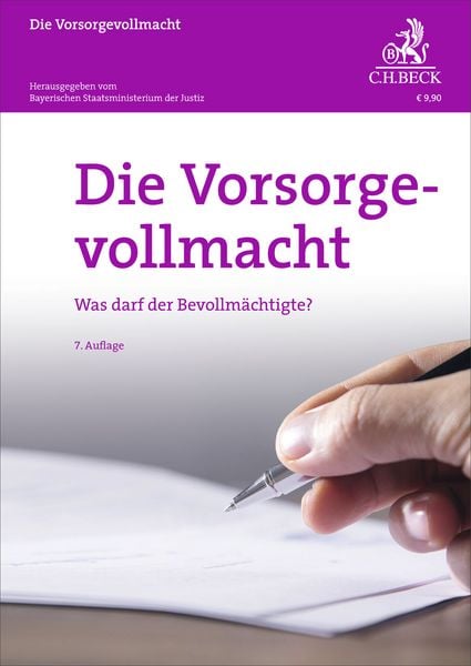 Produktbild: Die Vorsorgevollmacht