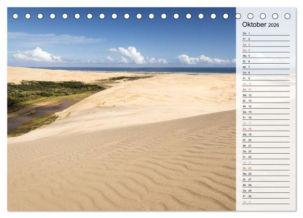 Produktbild: Sehnsucht nach Neuseeland (Tischkalender 2026 DIN A5 quer), CALVENDO Monatskalender