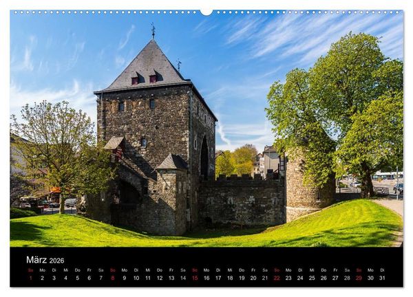 Produktbild: Aachen - ming He&auml;metstadt (Wandkalender 2026 DIN A2 quer), CALVENDO Monatskalender
